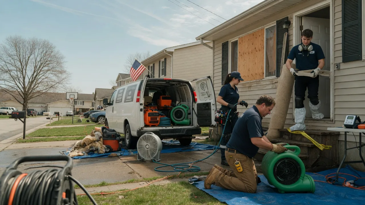 Water Damage Restoration in Oxford, MI near me